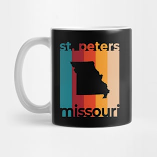 St. Peters Missouri Retro Mug